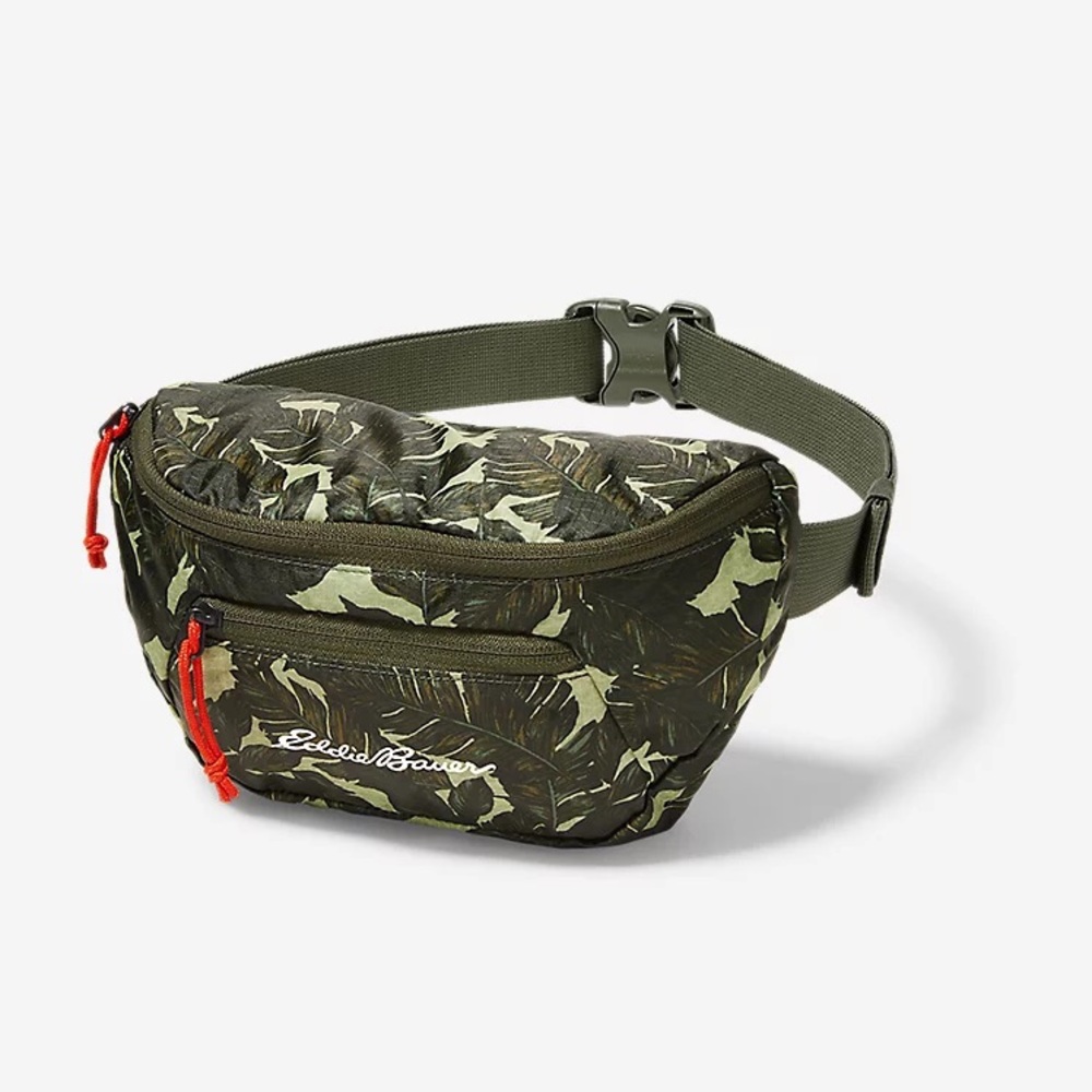 NWT Eddie Bauer Stowaway Convertible Sling/Waist Pack/Belt Bag